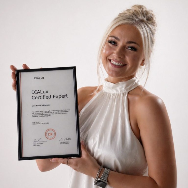DIALux Certified Expert Zertifizierung